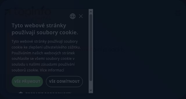 Screenshot of topinfo.cz