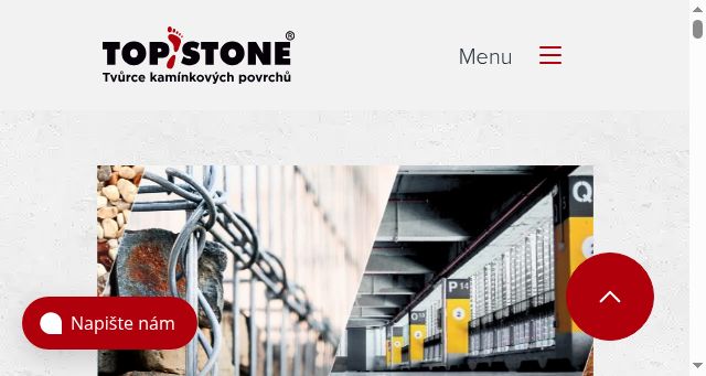 Screenshot of topstone.cz