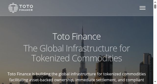 Screenshot of totofinance.co