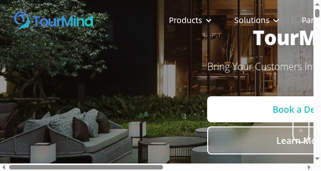 Screenshot of tourmind.com