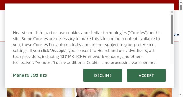 Screenshot of townandcountrymag.com
