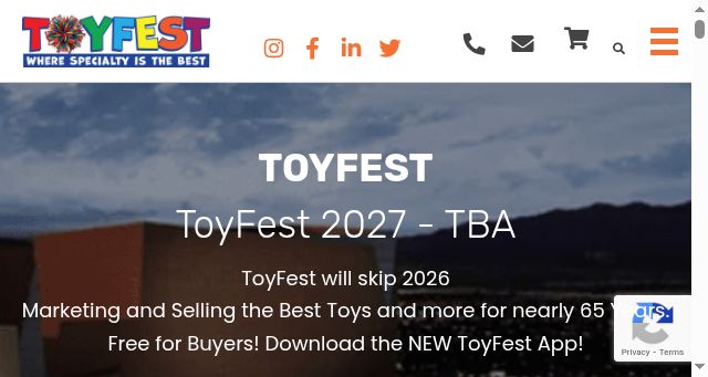 Screenshot of toyfestus.com