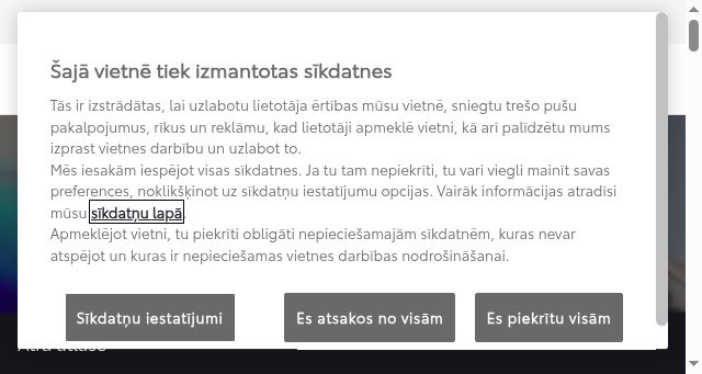 Screenshot of toyota.lv