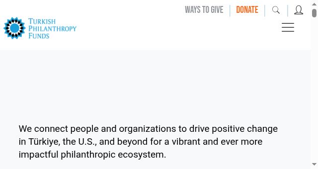 Screenshot of tpfund.org