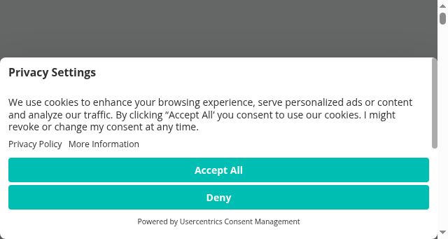 Screenshot of tq.com