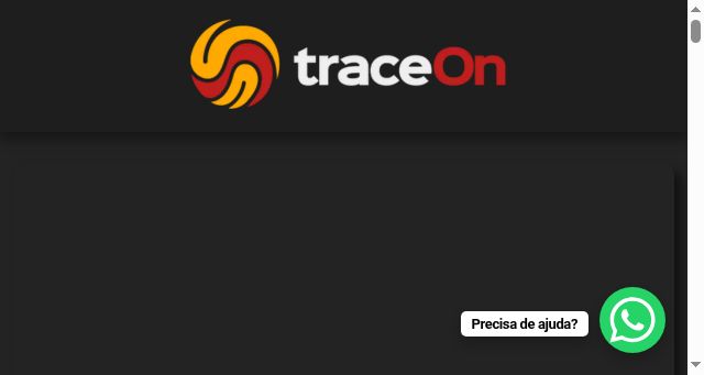 Screenshot of traceon.com.br