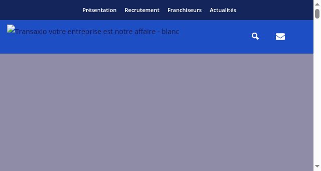 Screenshot of transaxio.fr