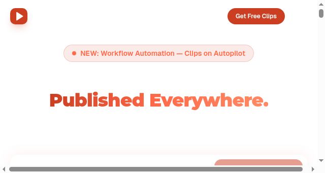 Screenshot of transcriptr.ai