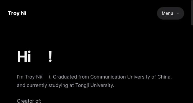 Screenshot of troyni.com