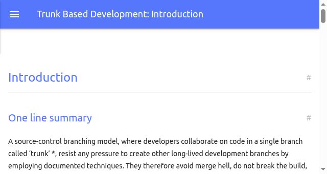Screenshot of trunkbaseddevelopment.com