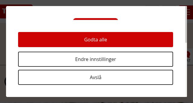 Screenshot of tryg.no