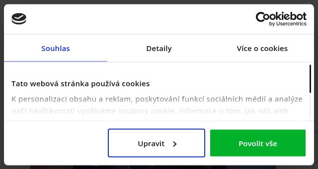 Screenshot of tukas.cz