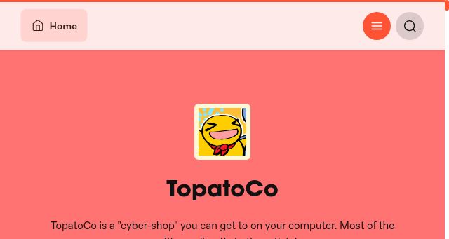 Screenshot of tumblr.horse