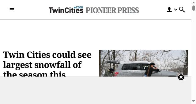 Screenshot of twincities.com