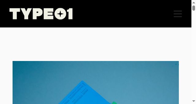 Screenshot of type-01.com