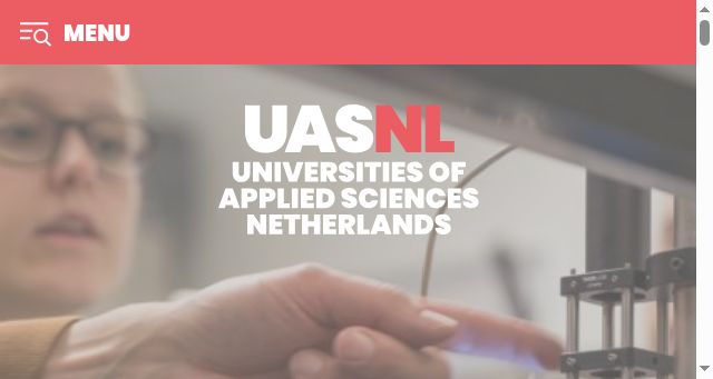 Screenshot of uasnl.eu