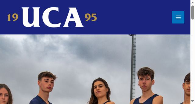 Screenshot of uca.cat