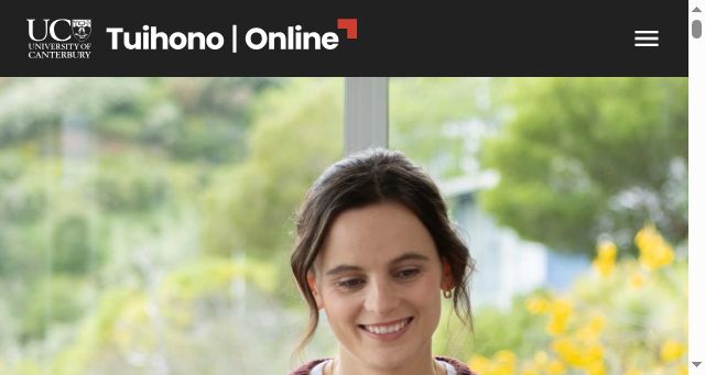 Screenshot of uconline.ac.nz