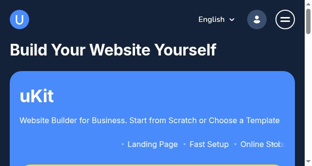 Screenshot of ucoz.com