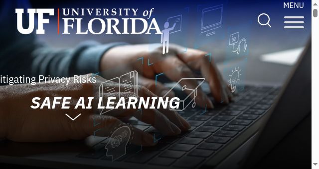 Screenshot of ufl.edu