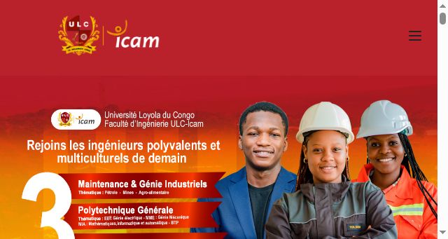 Screenshot of ulc-icam.com