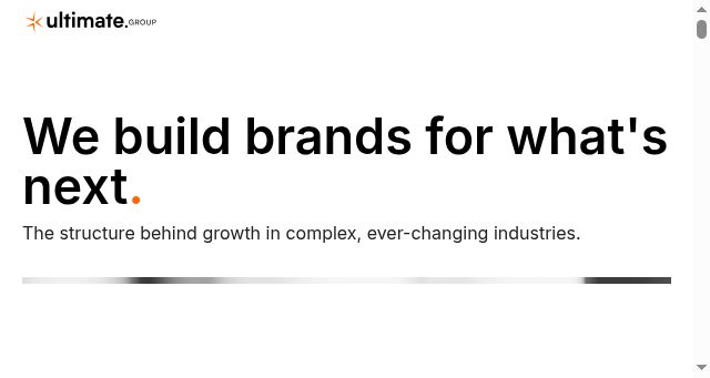 Screenshot of ultimate.group