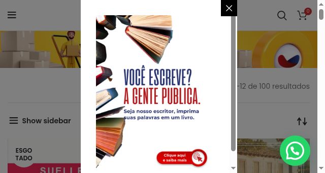 Screenshot of umanoseditora.com.br