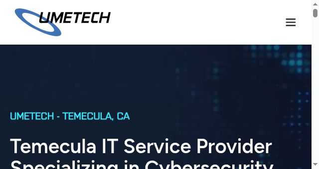 Screenshot of umetech.net