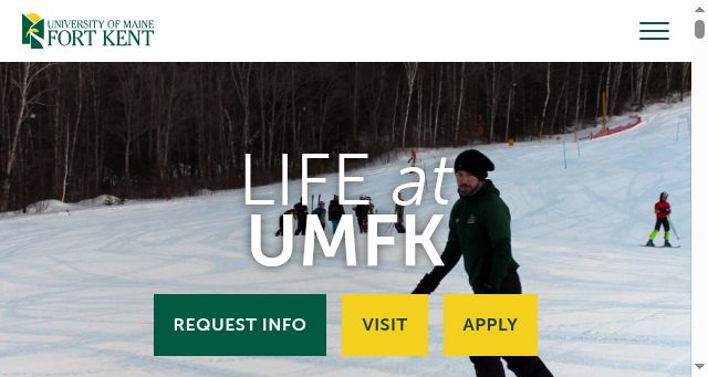 Screenshot of umfk.edu