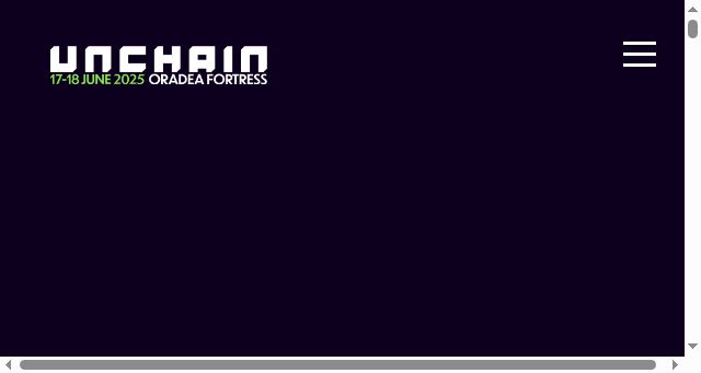 Screenshot of unchainfestival.com