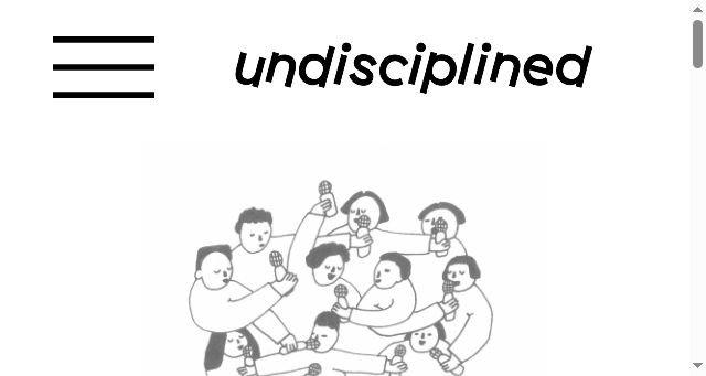 Screenshot of undisciplinedpodcast.com