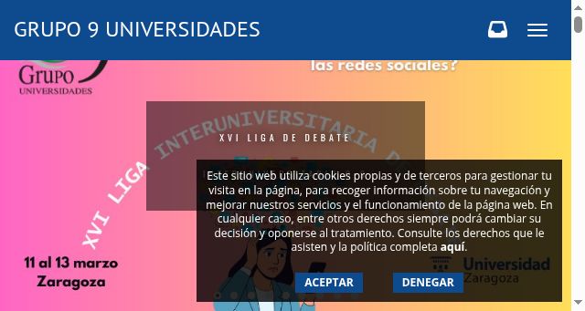 Screenshot of uni-g9.net