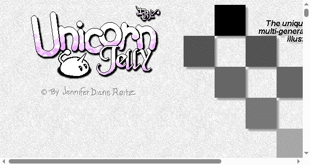 Screenshot of unicornjelly.com