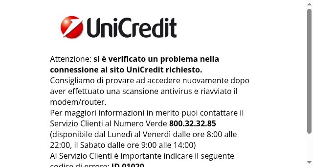 Screenshot of unicreditgroup.eu