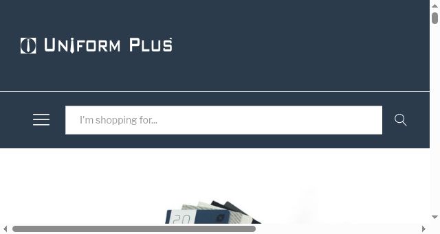 Screenshot of uniformplus.in