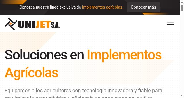 Screenshot of unijetsa.com