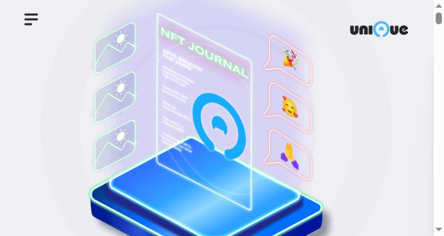 Screenshot of unique.network