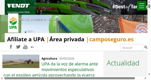 Screenshot of upa.es