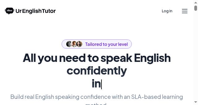 Screenshot of urtutor.online