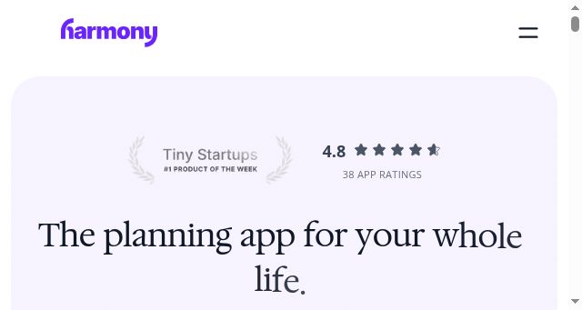 Screenshot of useharmony.com
