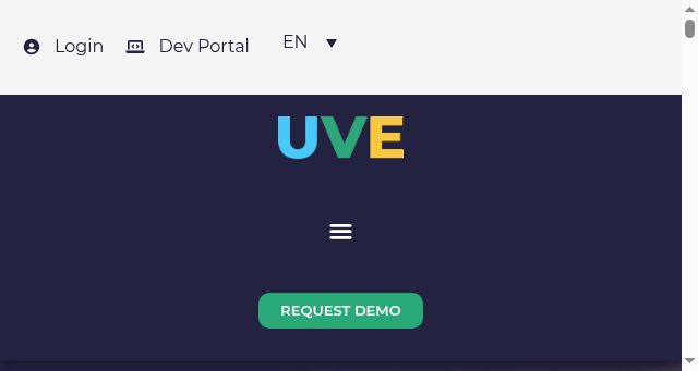 Screenshot of uvesolutions.com