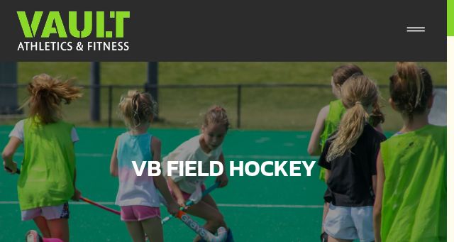 Screenshot of vaultathleticsandfitness.com