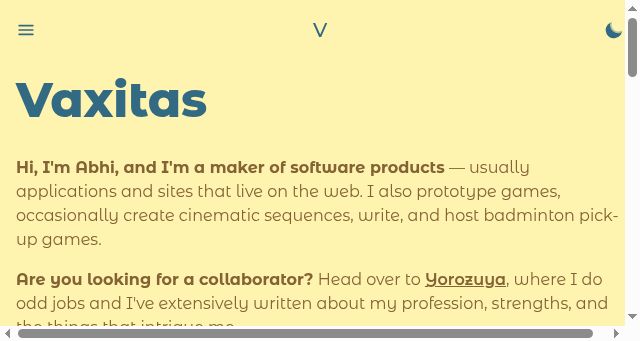 Screenshot of vaxitas.xyz