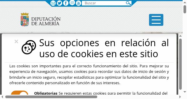 Screenshot of velezrubio.es