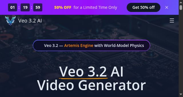 Screenshot of veo3-2.app