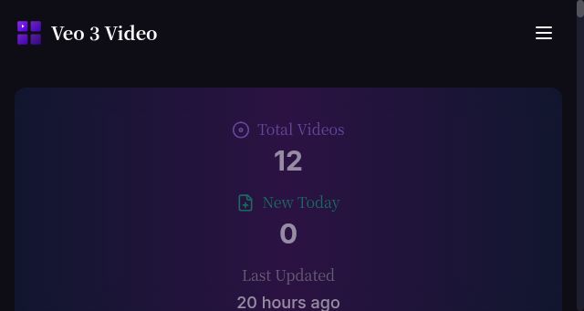 Screenshot of veo3video.net