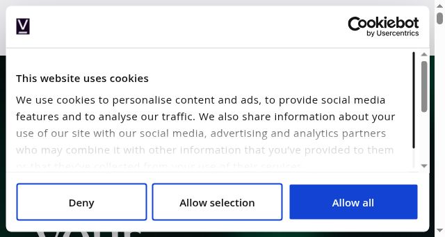 Screenshot of verneglobal.com