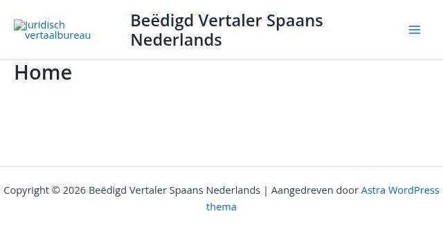 Screenshot of vertaler-spaans.com