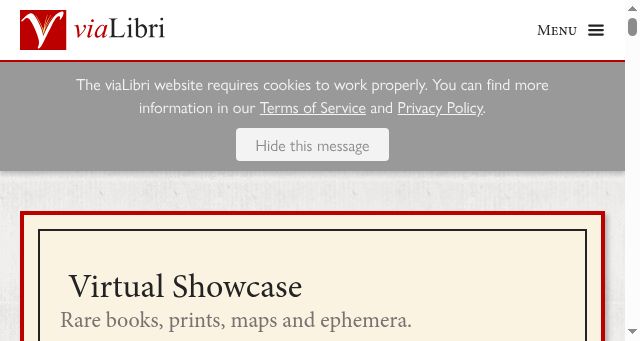 Screenshot of vialibri.net