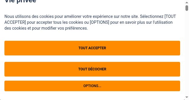 Screenshot of viereligieuse.fr